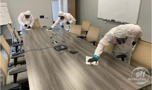 sanitization restoration sanitizing crew southern houston