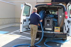 disaster restoration truck and equipment southern houston