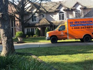 mold removal restoration truck southern houston
