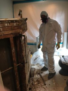 fire and smoke damage restoration remediation crew southern houston