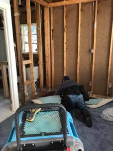 fire and smoke damage restoration remediation tech southern houston